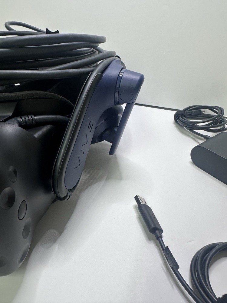 HTC VIVE Pro 2 PC VR Headset with Link Box, Cables, Deluxe Audio Strap