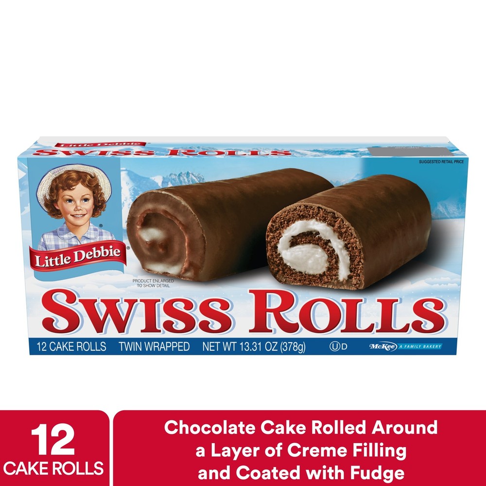 Swiss Rolls, 13.31 Oz (12 Count)