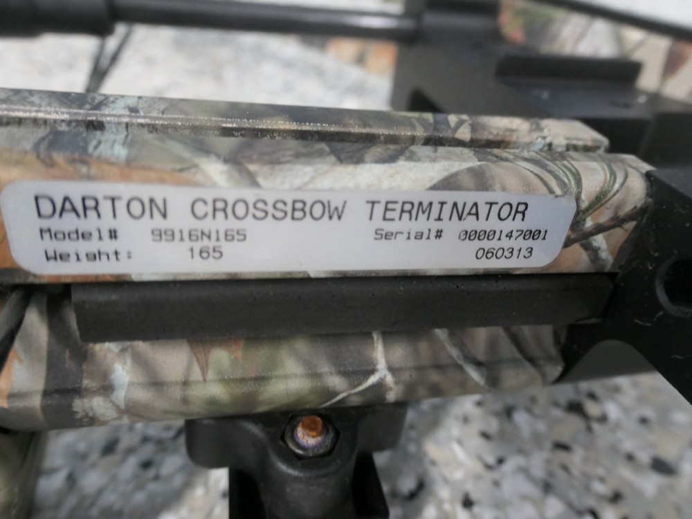 Darton Terminator Crossbow W/Case & Extras