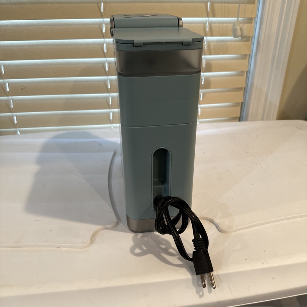 Keurig-Mini Single Serve K Cup Coffee Maker Green W/Cup Bin