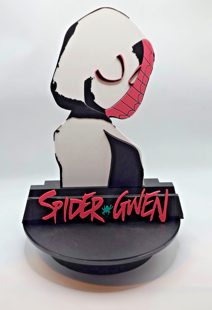 Spider Gwen- Comic Display Stand for Graded CGC, CBCS, and Non-Graded Comics