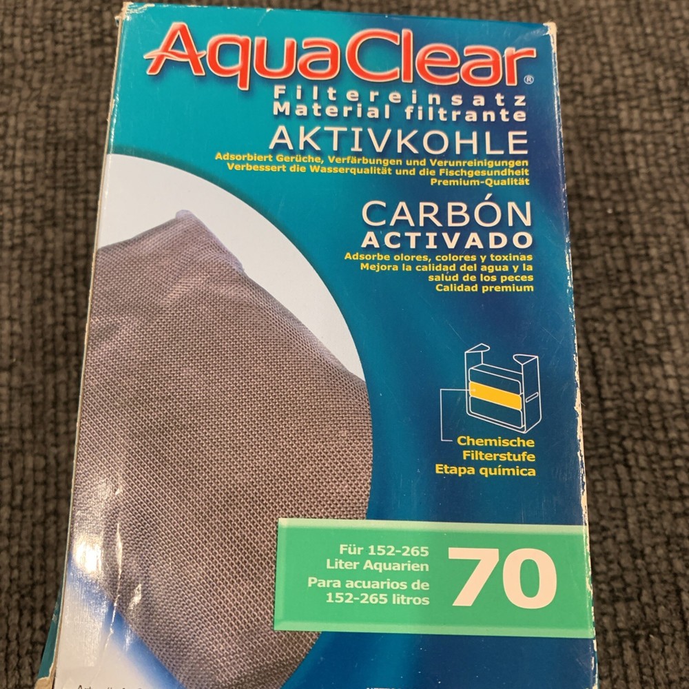 AquaClearFikter insert 70 Activated Carbon 4.9 Oz