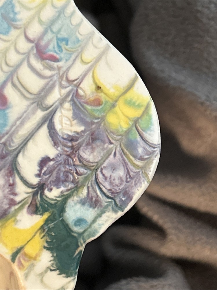 Studio Pottery Abstract Vase Ceramic Signed Lucinda