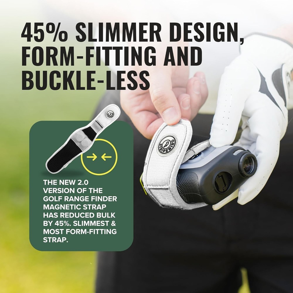 slim magnetic golf rangefinder strap