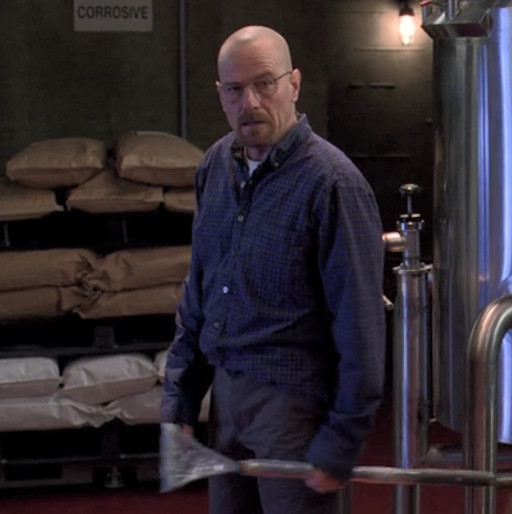 BREAKING BAD: Walter White & Jesse Prop Display Bag S03E10 w/COA