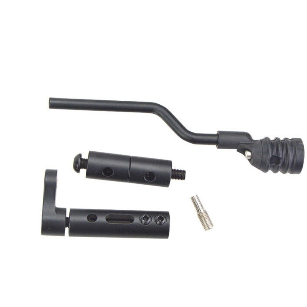 Compound Bow Stabilizer Archery String Suppressor Stop Mount Bracket Silencer╏