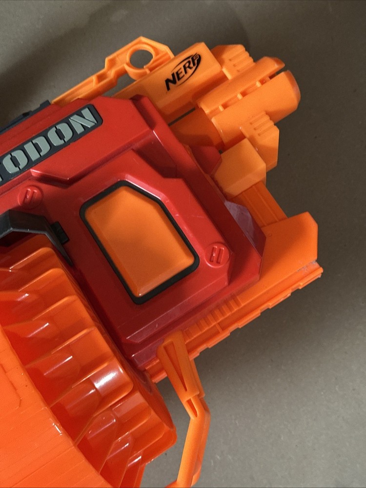 NERF N Strike Mega Mastodon Motorized Blaster Tested & Working