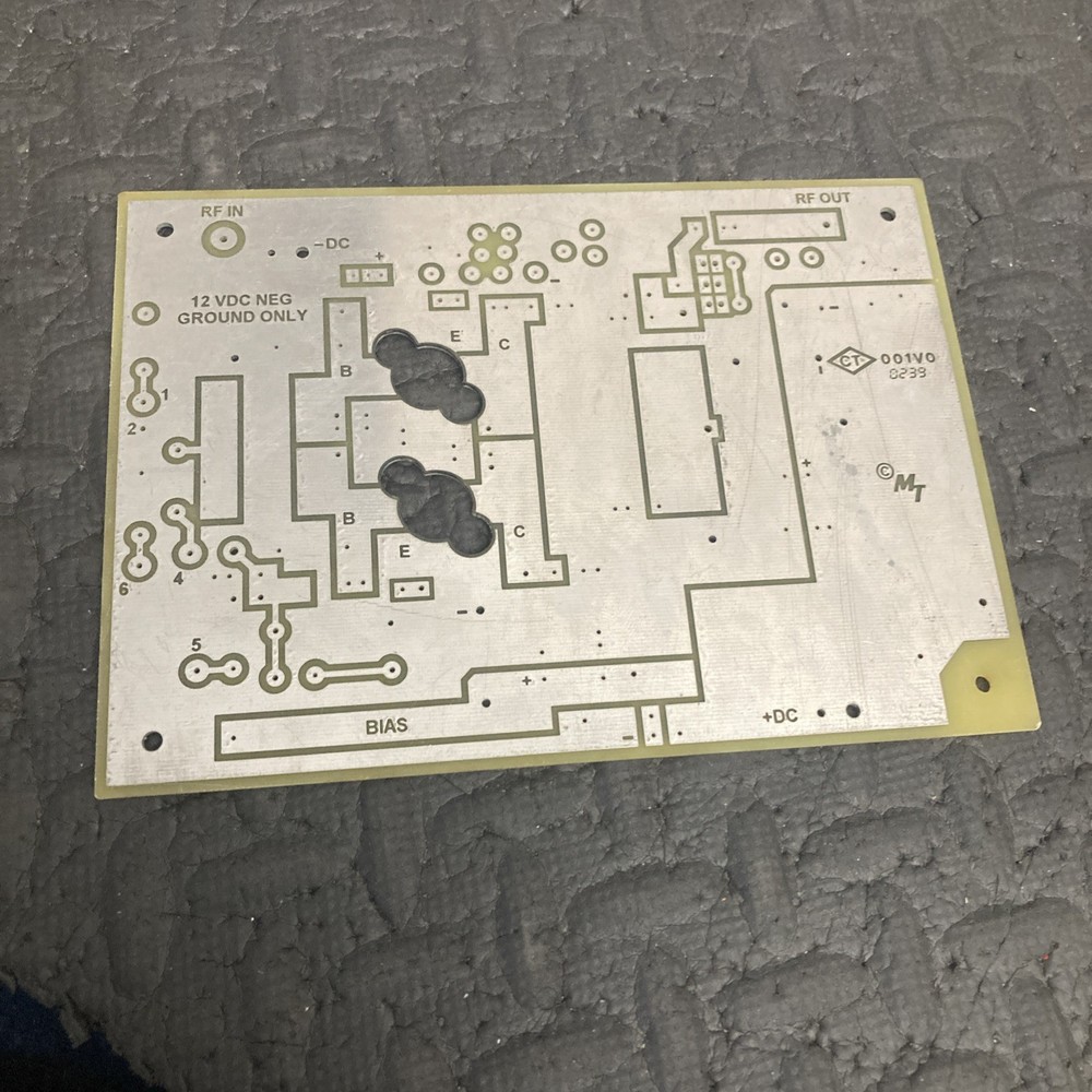 Tri-Power RF Amp Circuit Board HF