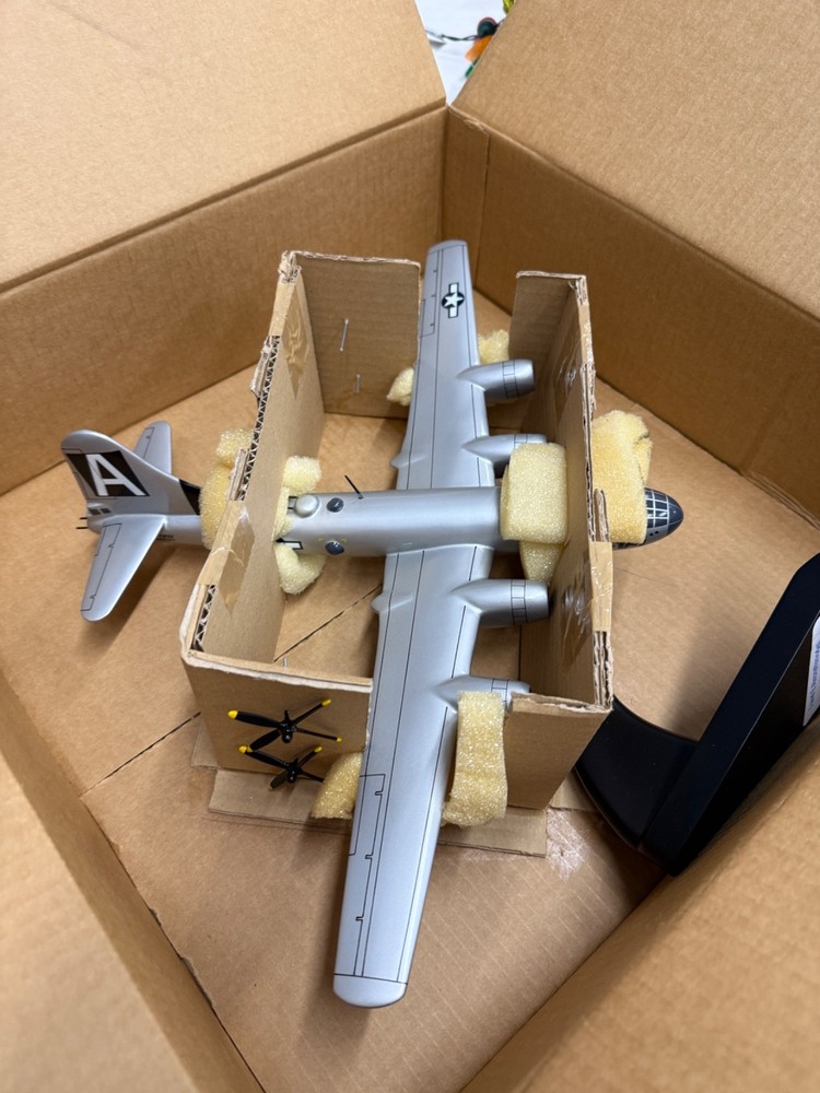 J and E Aircraftmodel wood display B-29 display aircraft