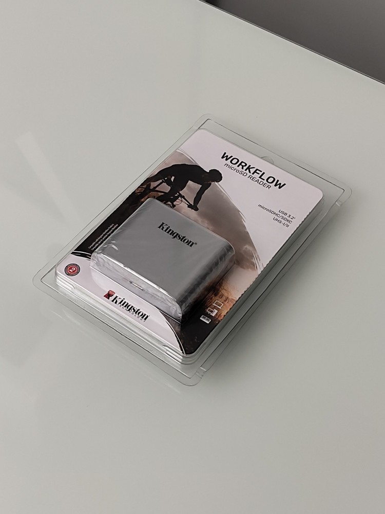 Kingston Technology Workflow Type C USB3.2 Gen 1 MicroSD Card Reader