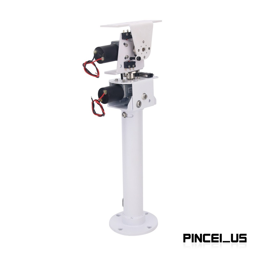 Dual Axis Solar Tracker Controller + Wind Speed Sensor + DC Dual Axis Gimbal