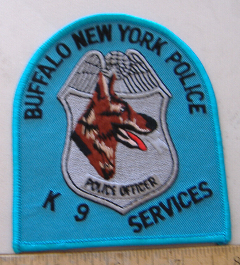 BUFFALO NEW YORK   K-9  FABRIC PATCH