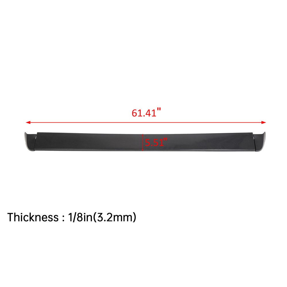For 07-14 Chevy SS Silverado Rrear Tailgate Top Protector Spoiler Cap Cover