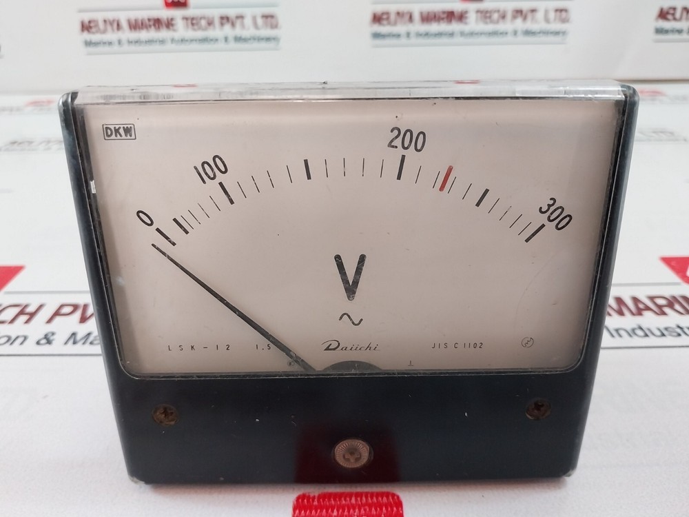 Daiichi Lsk-12 Voltmeter 0-300V
