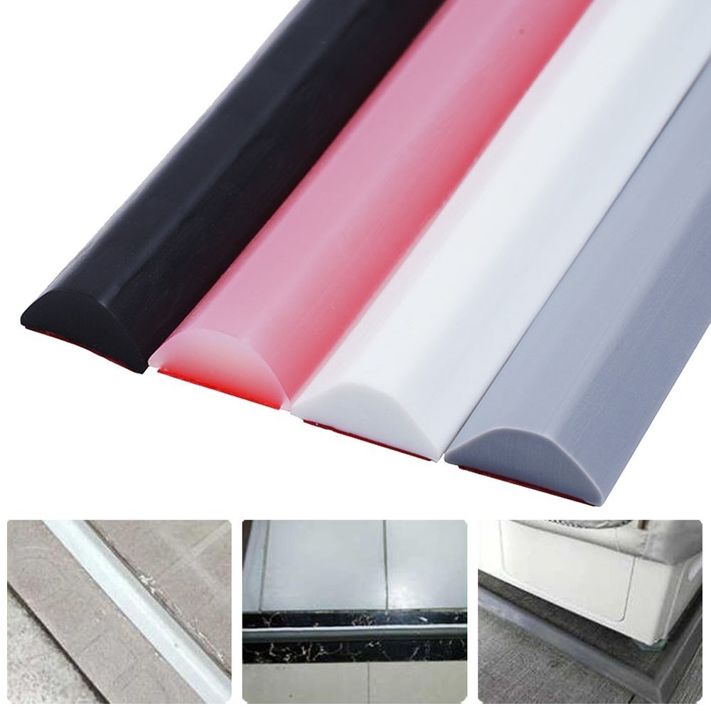 Water Stopper Threshold Shower Barrier Blocking Strip Retention System/Bathroom