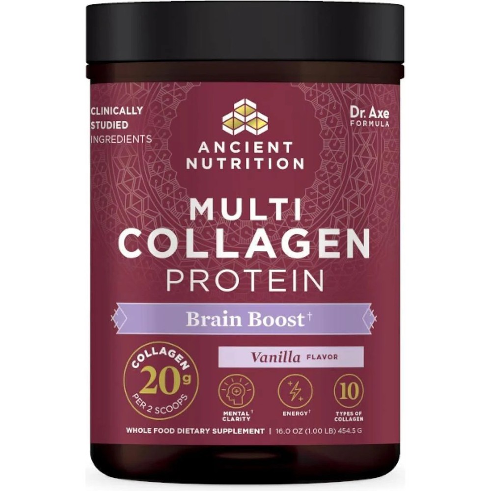 Ancient Nutrition Multi Collagen Protein Brain Boost