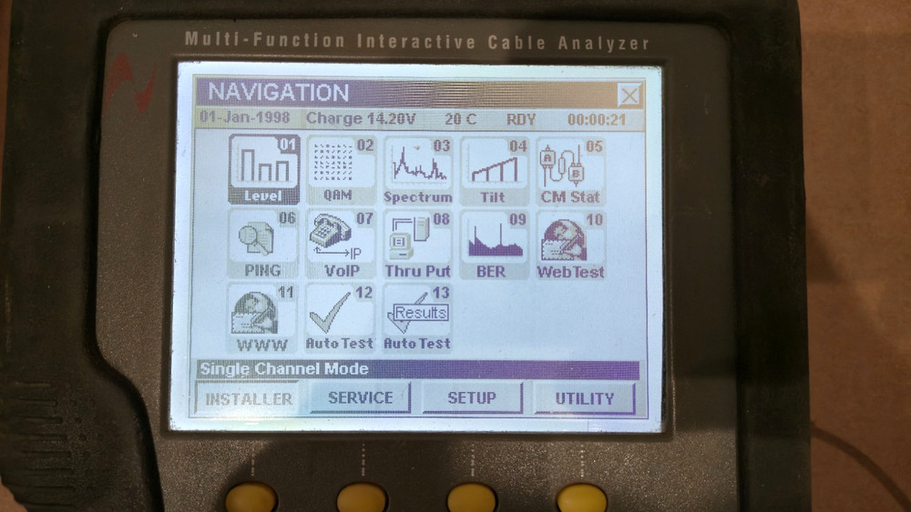 Trilithic 860DSP Multi-Function Interactive Cable Analyzer