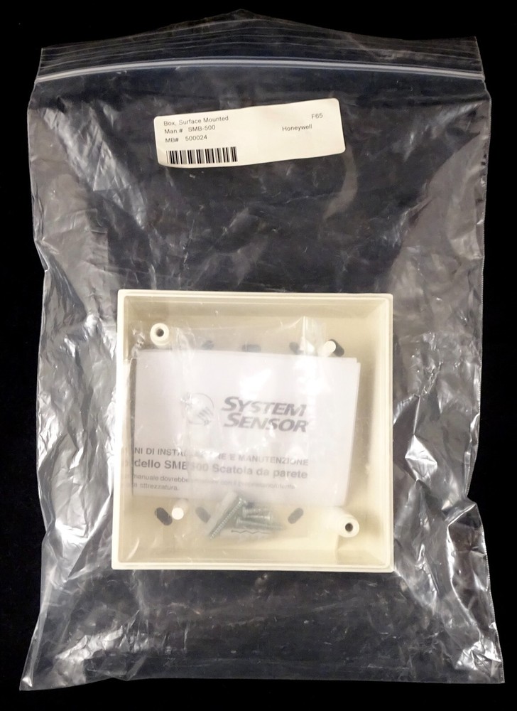 Honeywell System Sensor SMB-500 Surface Mount Box, NEW