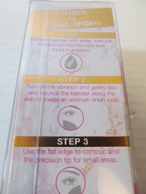 Conair True Glow Glam Vibrating Makeup Blender with Standing Base
