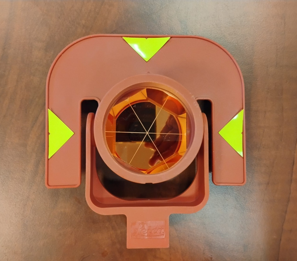High Precision Circular Prism with Holder- LEICA