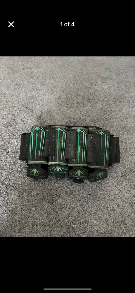 BNKR Kings Green Paintball Pack