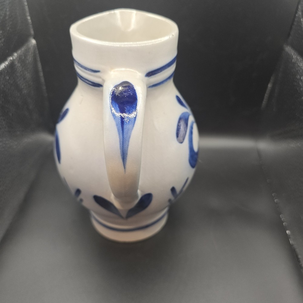 Vintage German salt-glazed stoneware pitcher