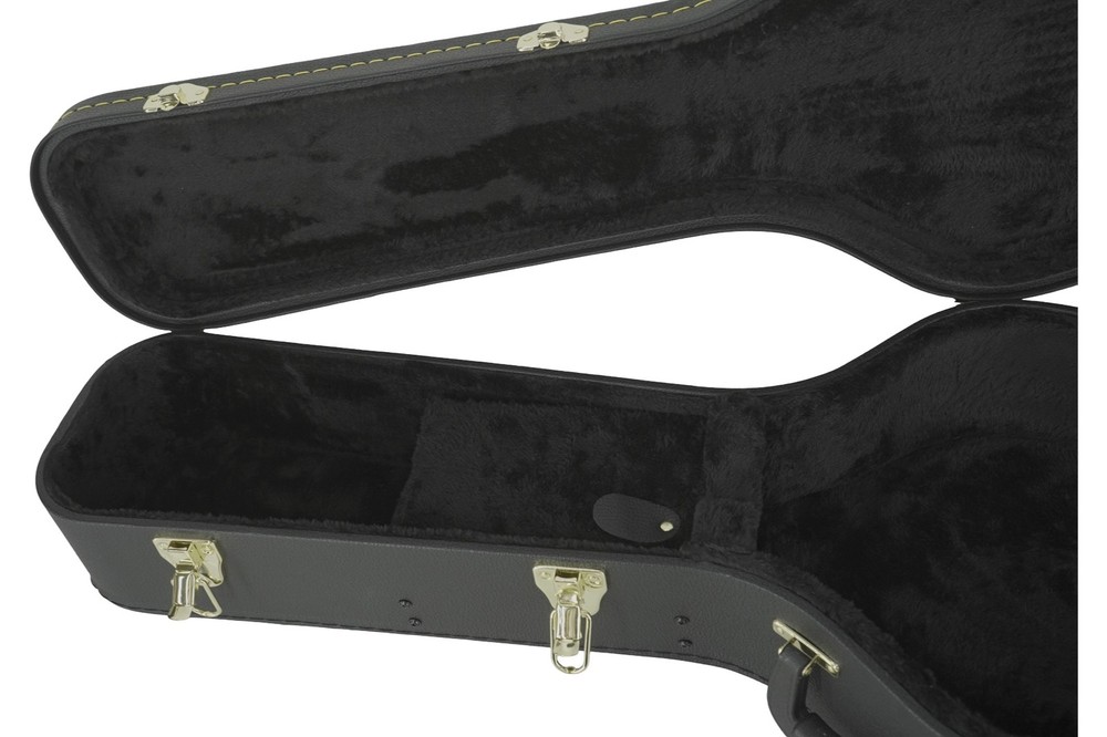 Musician's Gear Deluxe Classical Guitar Case - Black
