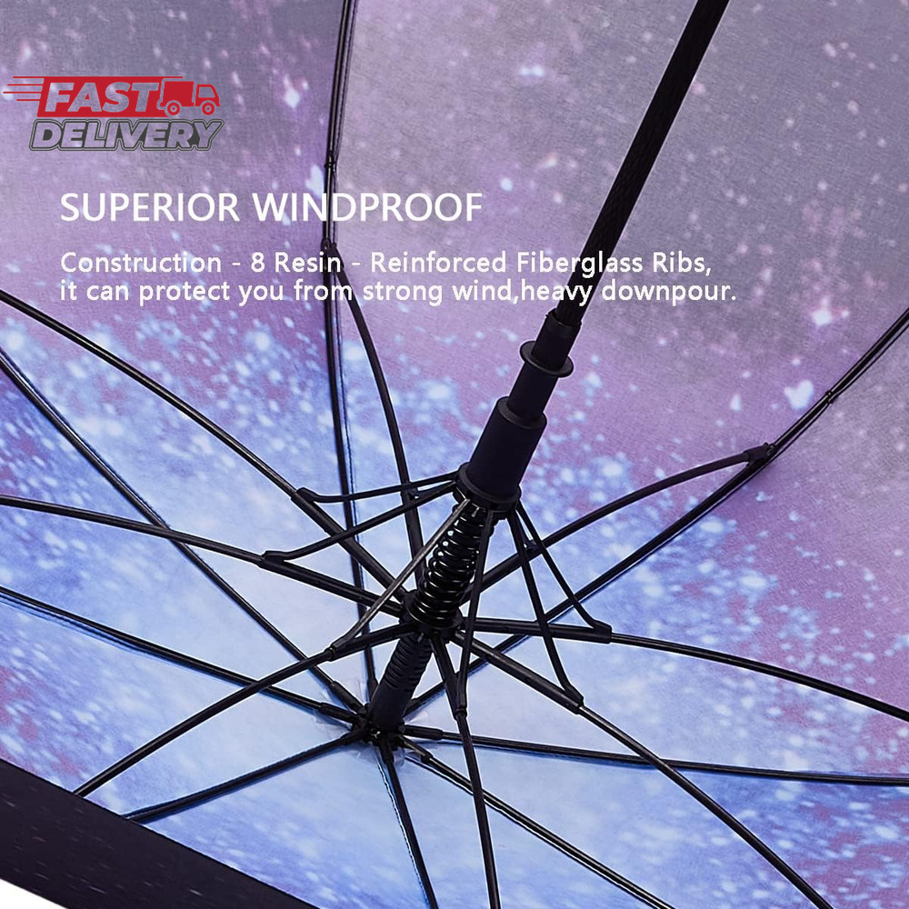 Goothdurs 62/68 Inches Golf Umbrella Automatic Open Windproof Waterproof Large D