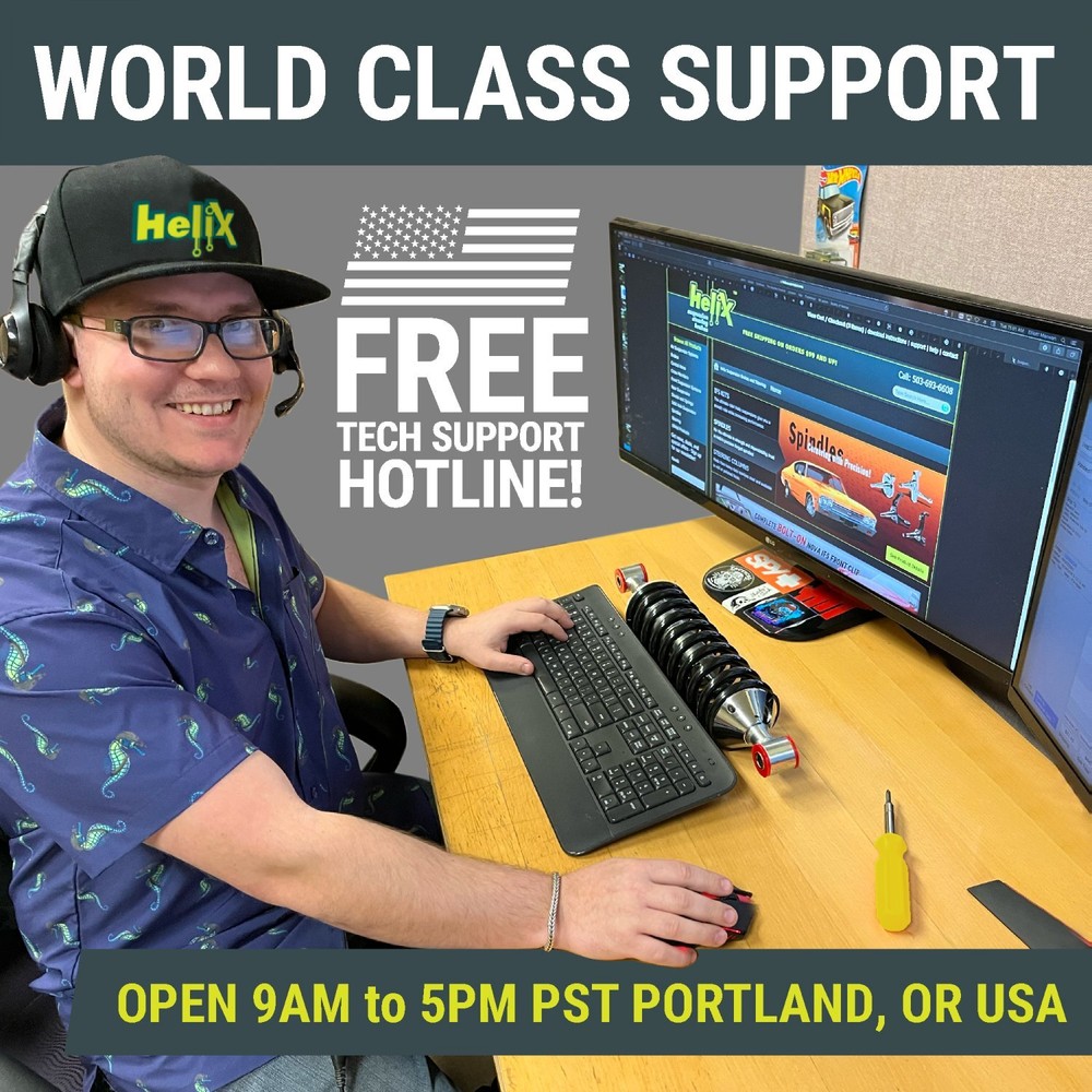 Performance Coilover Shock 460mm Length with Loop to Cantilever Pin End Nitrogen