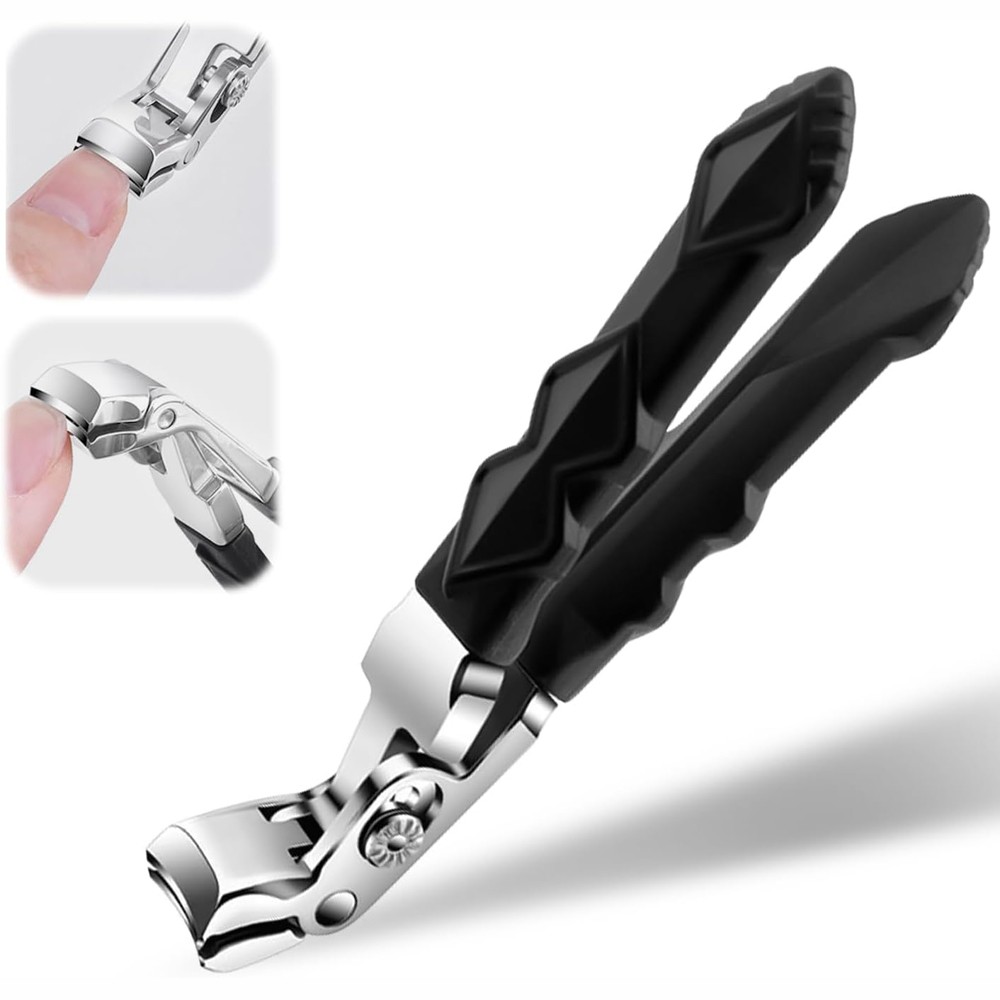 Toe Nail Clipper Professional Extra Large Thick Nails Sharp Heavy Duty Stainless