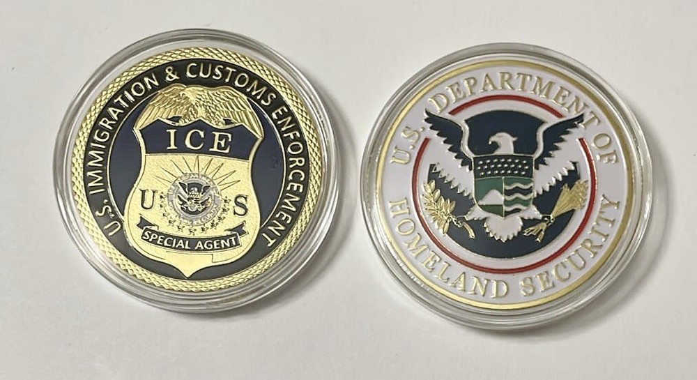 Challenge Coin ICE Special Agent