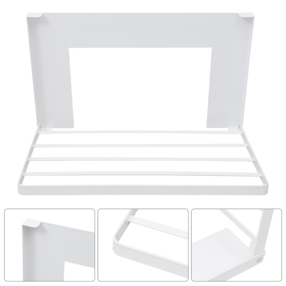 Magnetic Folding Shelf - Space-Saving Rack for Washing Machine & Fridge