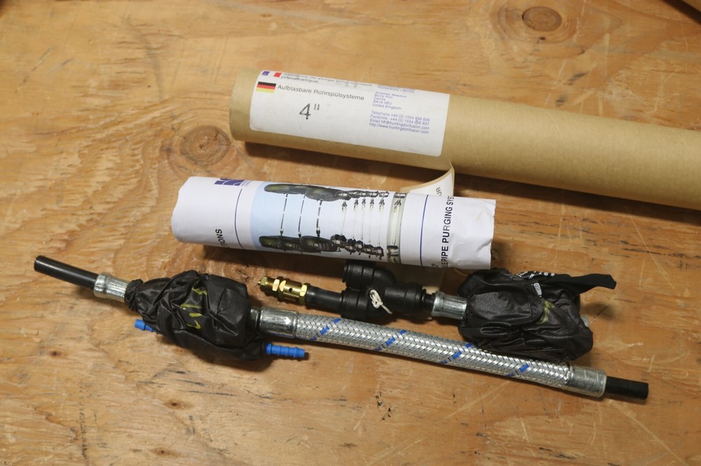Argweld Huntingdon Fusion Techniques Limited 4" Pipe Purging System Inflatable