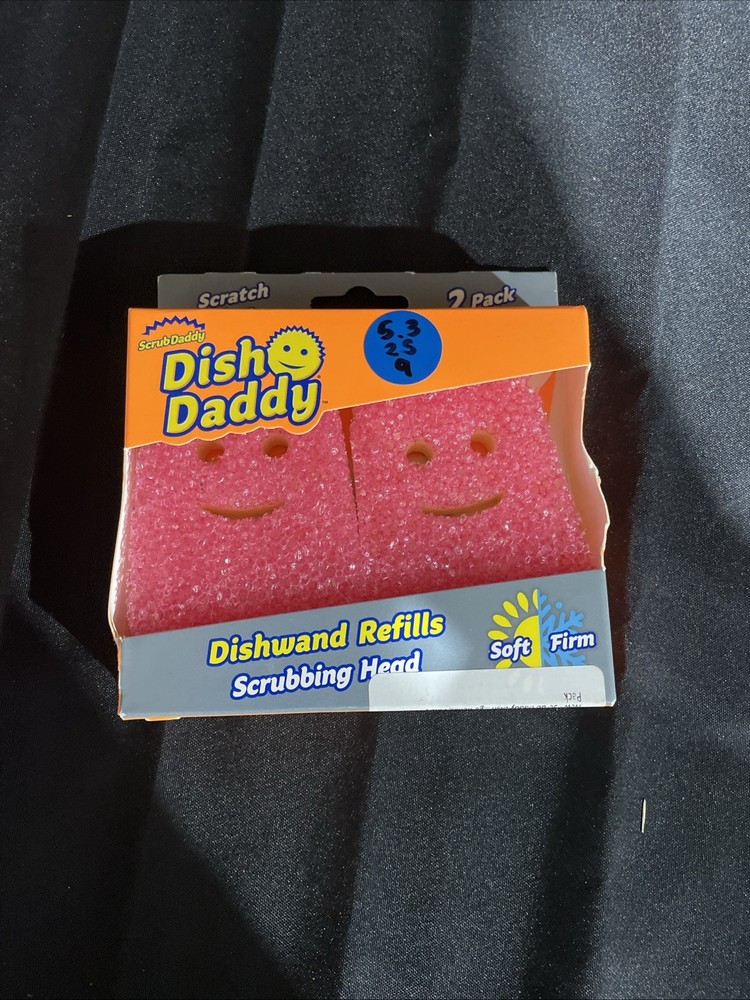 Scrubdaddy Dish Daddy Dishwand Refills Scrubbing Head