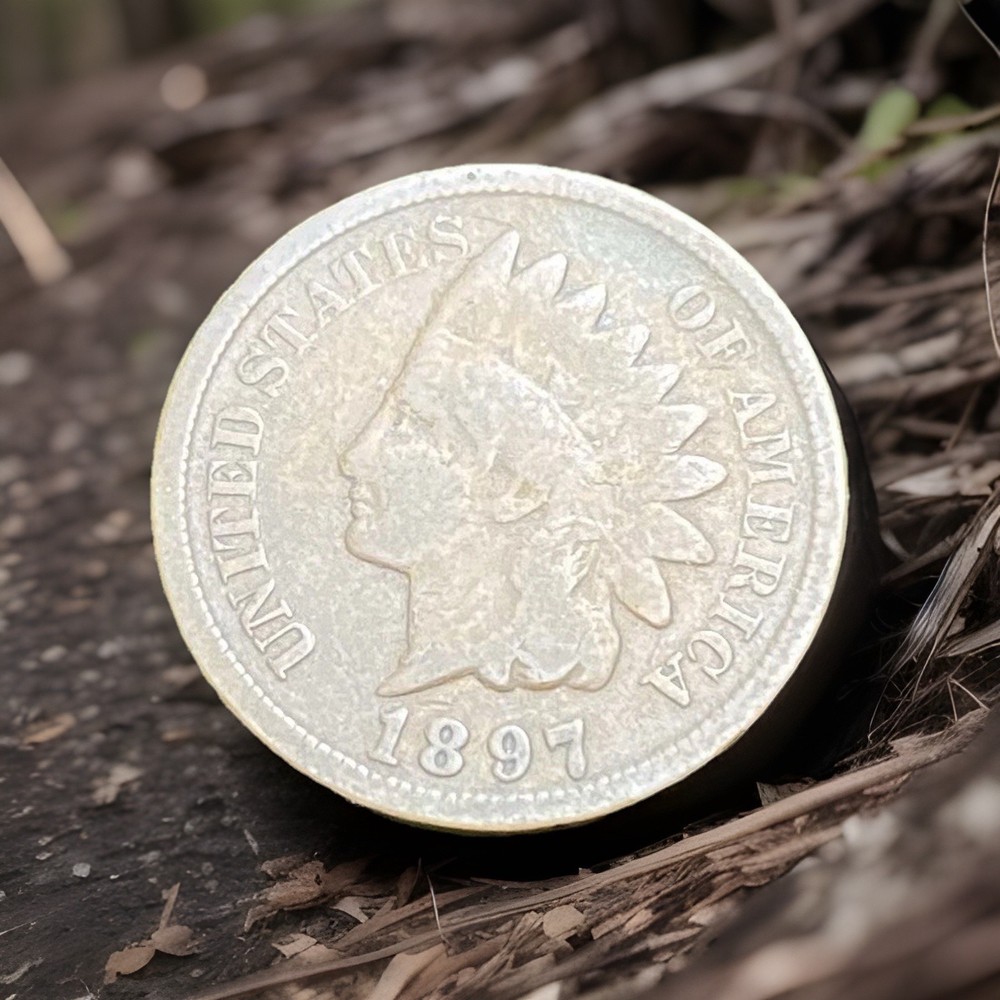 1897 indian head penny