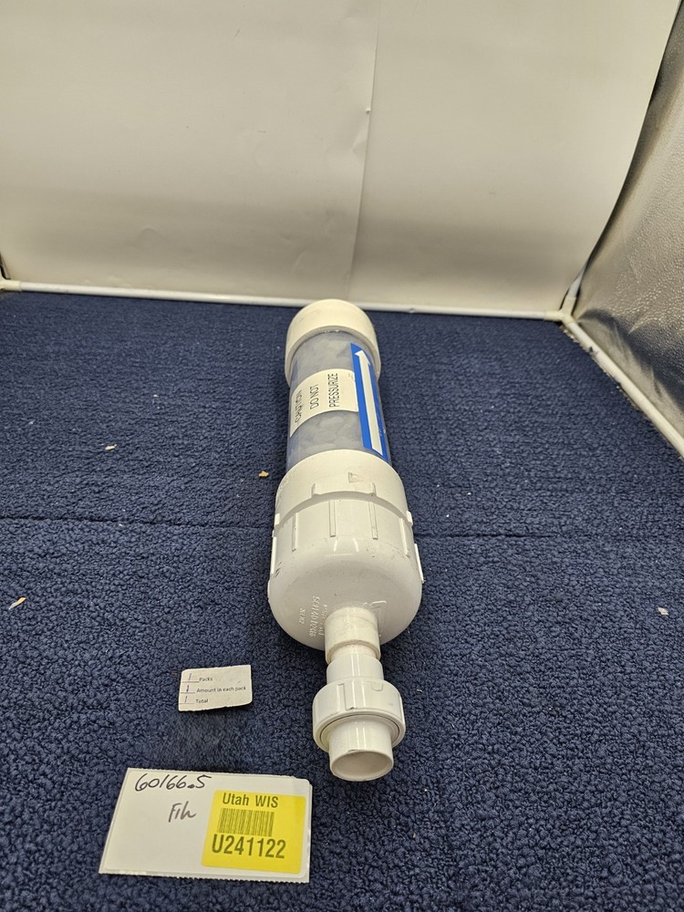 Condensate Neutralizer Water Heater Accessory With PVC Connection - White