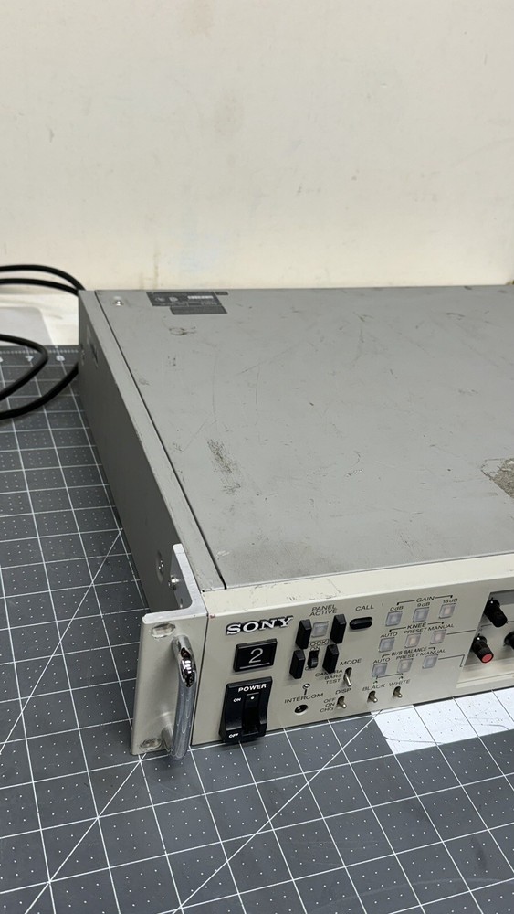 Sony Camera Control Unit CCU-M7 USED Vintage AC120V Working Pull See Pics 🔥🔥