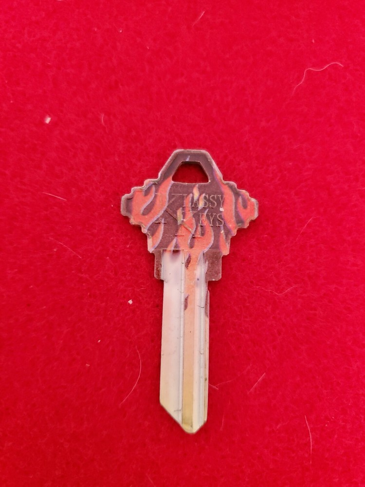 Flame House key schlage