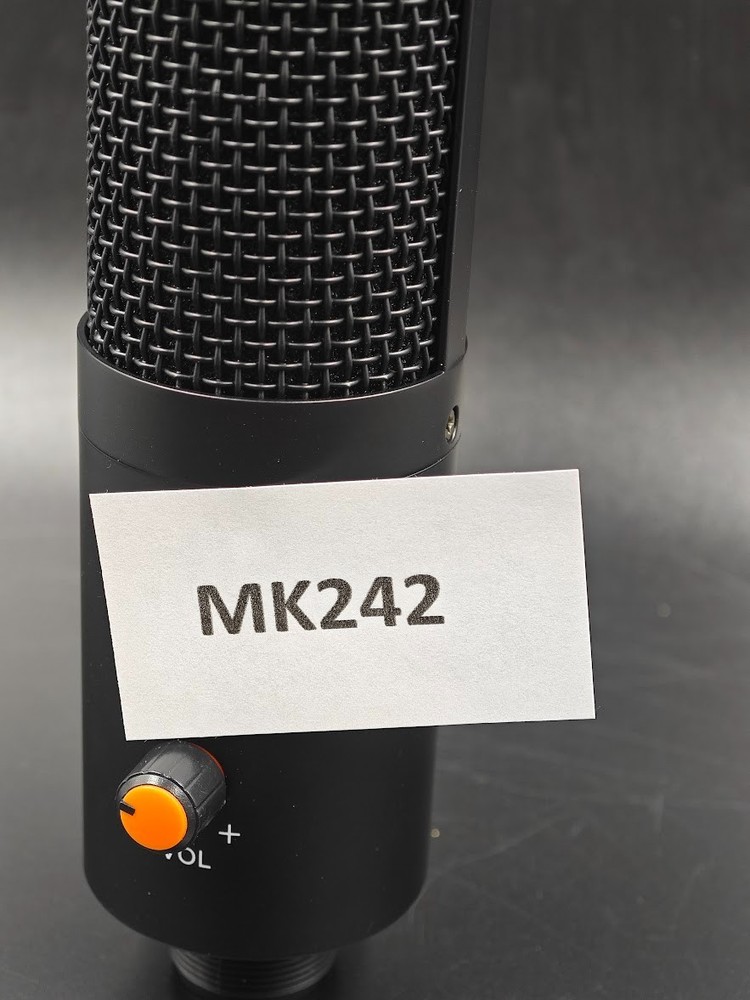 NOS X500 USB Microphone Boom Black Used Working