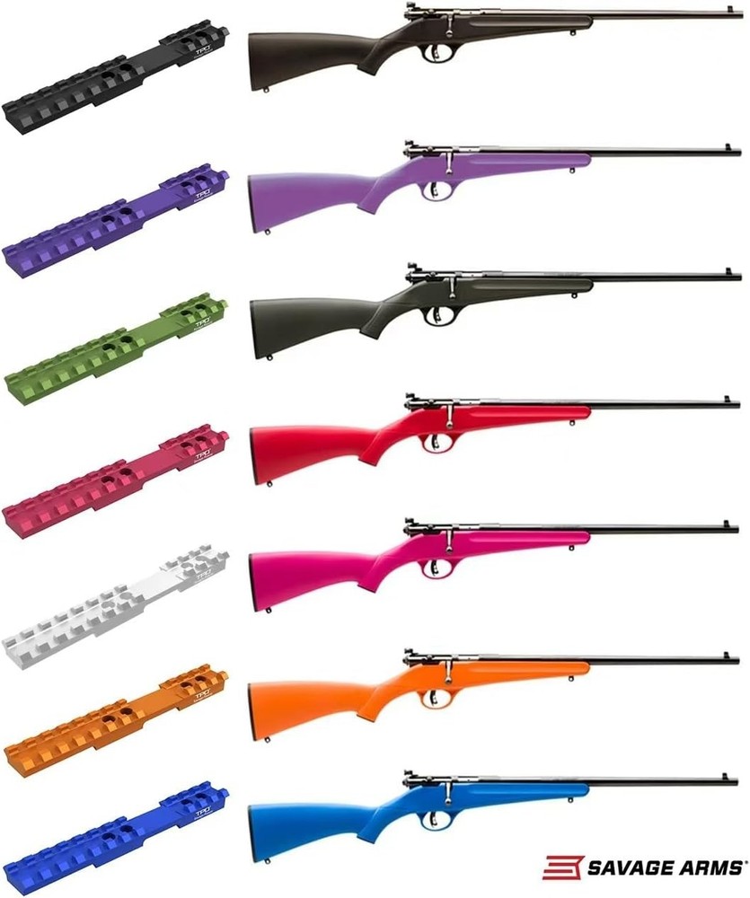 Savage Rascal Rifles Scope Base Picatinny Rail Mount