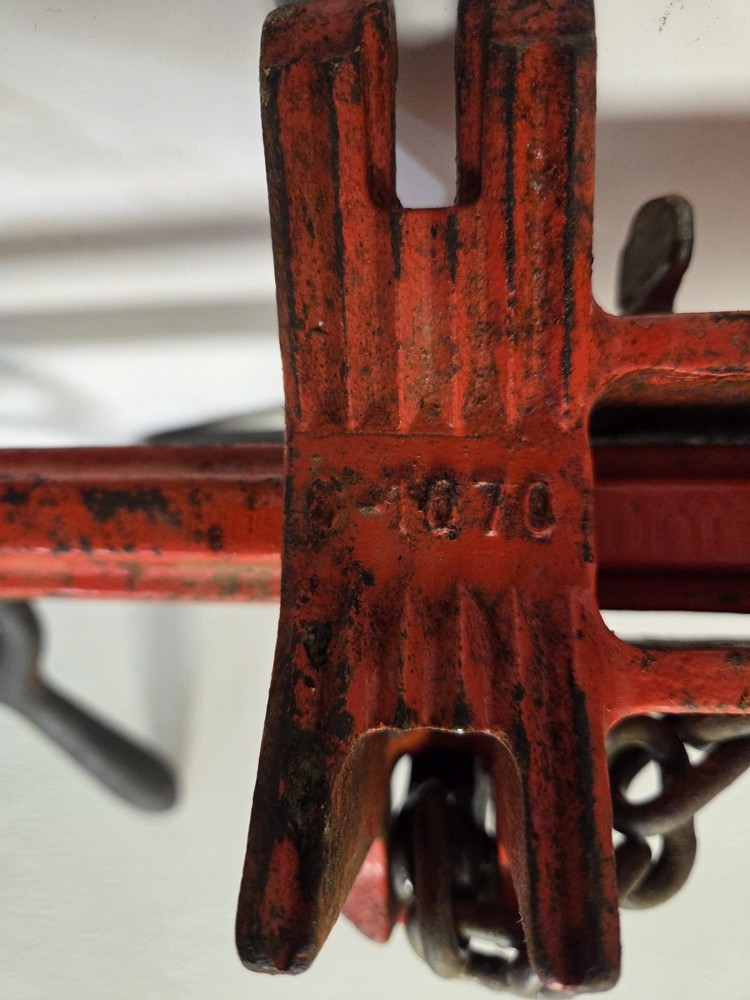 Ridgid C-1070 Chain Vise Soil Pipe Wrench With Handle