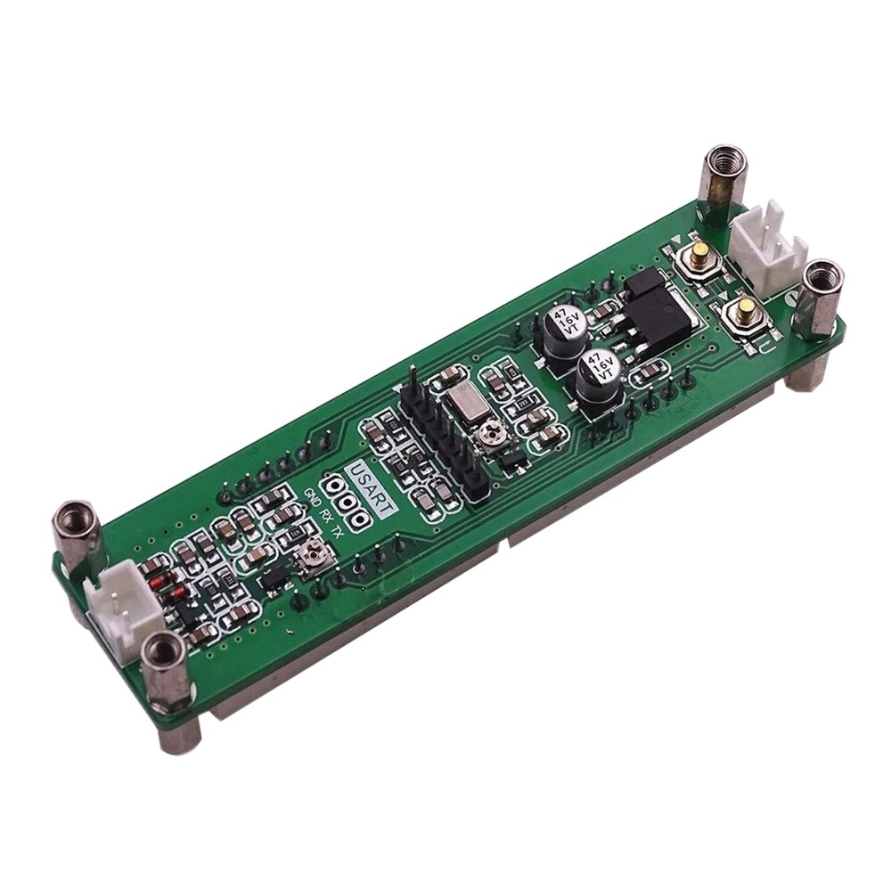 65MHz Digital Frequency Counter, 2.5ppm TCVCXO, 6-Digit LED, Auto Zero Blank