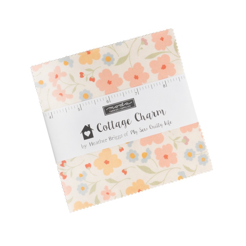 COTTAGE CHARM Moda My Sew Quilty Life Charm Pack