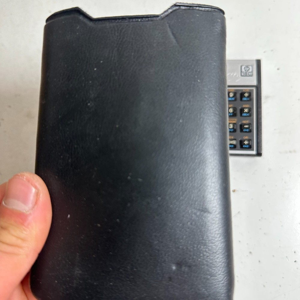 Vintage Hewlett-Packard 16C Computer Programmable Scientific Pocket Calculator