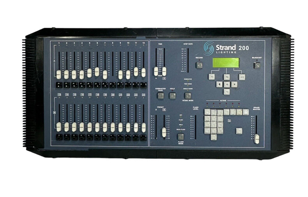 Strand Lighting 200 ~ 12/24 Channel Stage Lighting Controller ~ Power Tested