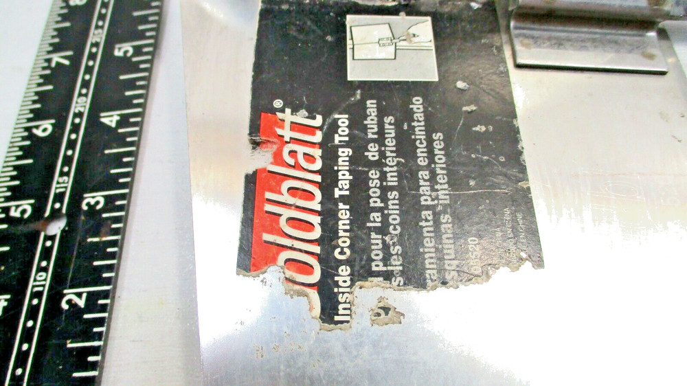 Goldblatt Contractor Grade Inside Corner Taping Tool