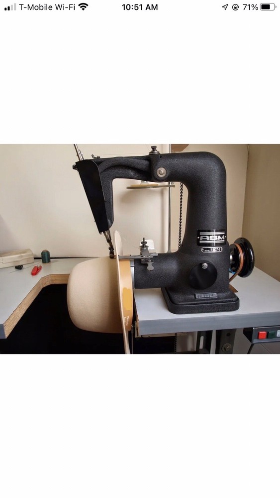 ASM 1107-1 HAT SWEATBAND MACHINE