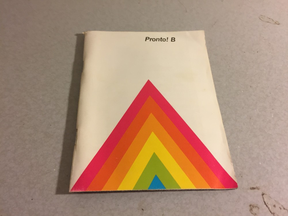 Polaroid Pronto B Camera Instructions Manuel Booklet