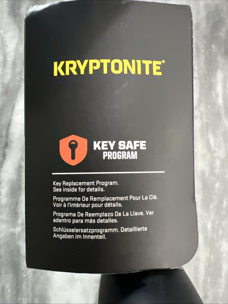 Kryptonite 6' KryptoFlex 1218 Key Cable Six Foot Cable Length