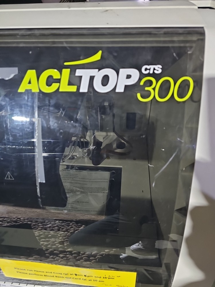 ACL Top 300 CTS Coagulation Analyzer  Hemostasis